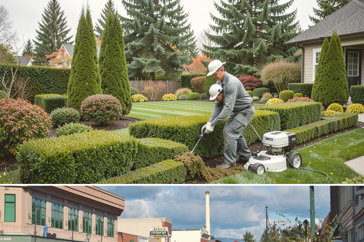 Lawn Cleanup in Monroe, Snohomish County, WA - Spring and fall are the prime windows for a full cleanup, aligning with the Northwest's growth startup and the end-of-season leaf...