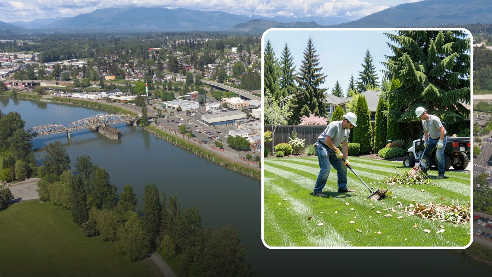 Lawn Cleanup in Mount Vernon, Skagit County, WA - Refresh a neglected yard with a full cleanup of leaves, debris, weeds, and overgrowth in a single visit.
