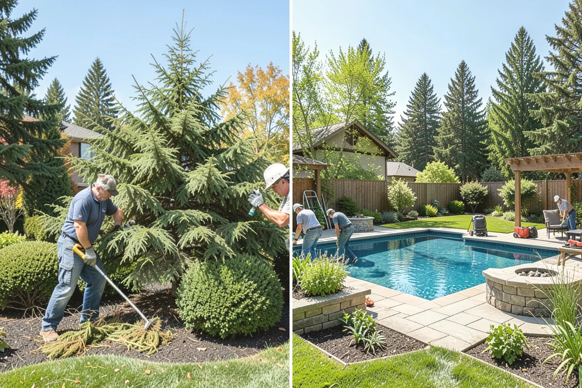Lawn Cleanup in Mountlake Terrace, Snohomish County, WA - Survey the property and prioritize debris and overgrowth