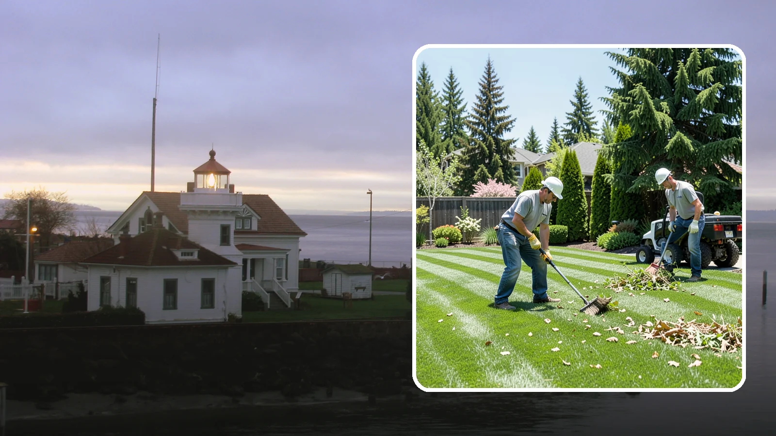 Lawn Cleanup in Mukilteo, Snohomish County, WA - Refresh a neglected yard with a full cleanup of leaves, debris, weeds, and overgrowth in a single visit.