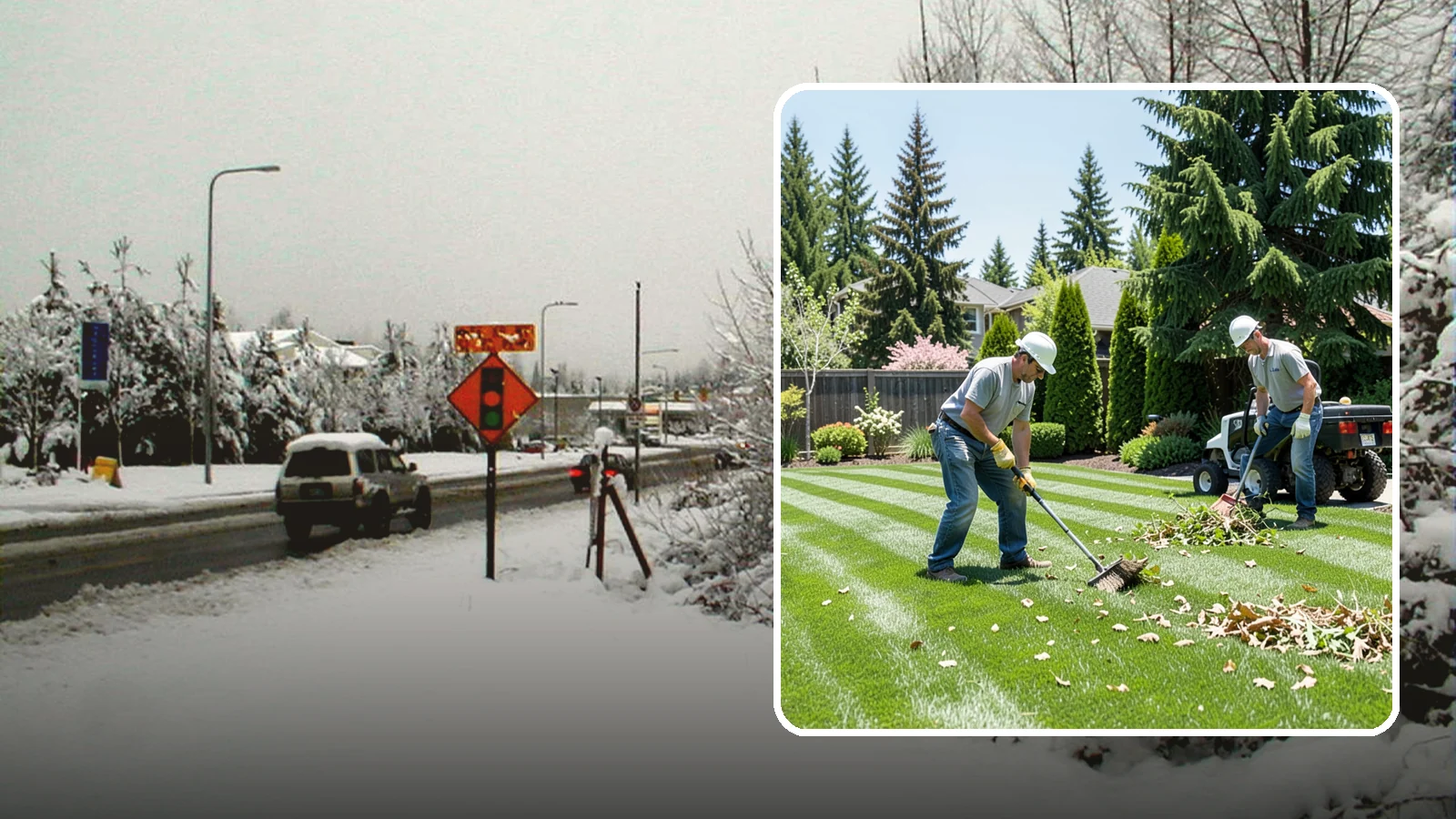 Lawn Cleanup in Newcastle, King County, WA - Refresh a neglected yard with a full cleanup of leaves, debris, weeds, and overgrowth in a single visit.