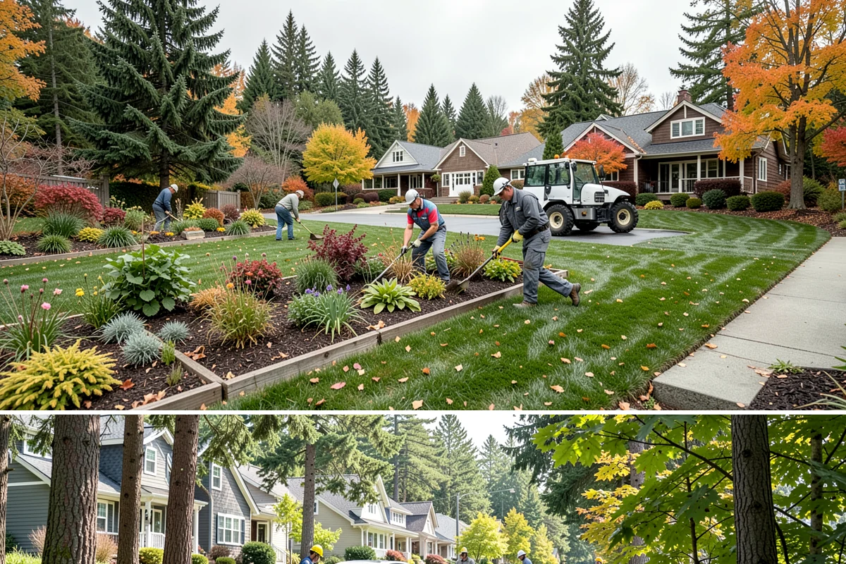 Lawn Cleanup in Normandy Park, King County, WA - Spring and fall are the prime windows for a full cleanup, aligning with the Northwest's growth startup and the end-of-season leaf...