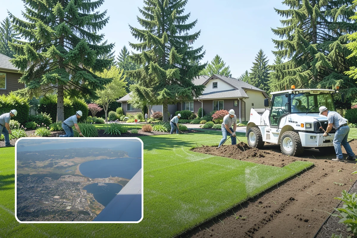Lawn Cleanup in Oak Harbor, Island County, WA - One-visit reset for neglected or seasonal yards