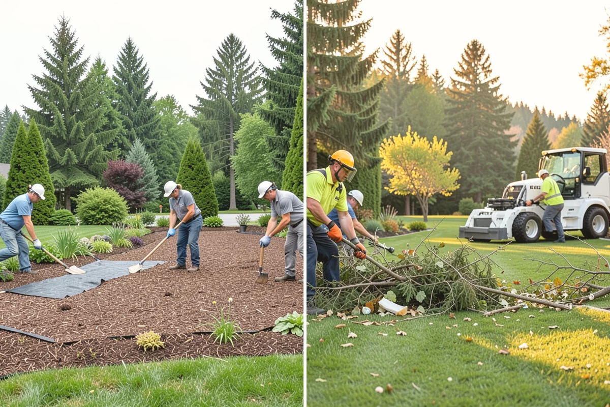 Lawn Cleanup in Oak Harbor, Island County, WA - Survey the property and prioritize debris and overgrowth