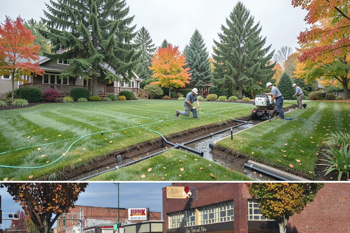 Lawn Cleanup in Puyallup, Pierce County, WA - Spring and fall are the prime windows for a full cleanup, aligning with the Northwest's growth startup and the end-of-season leaf...