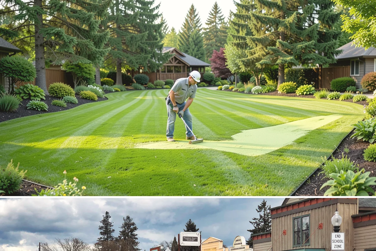 Lawn Cleanup in Roy, Pierce County, WA - Spring and fall are the prime windows for a full cleanup, aligning with the Northwest's growth startup and the end-of-season leaf...