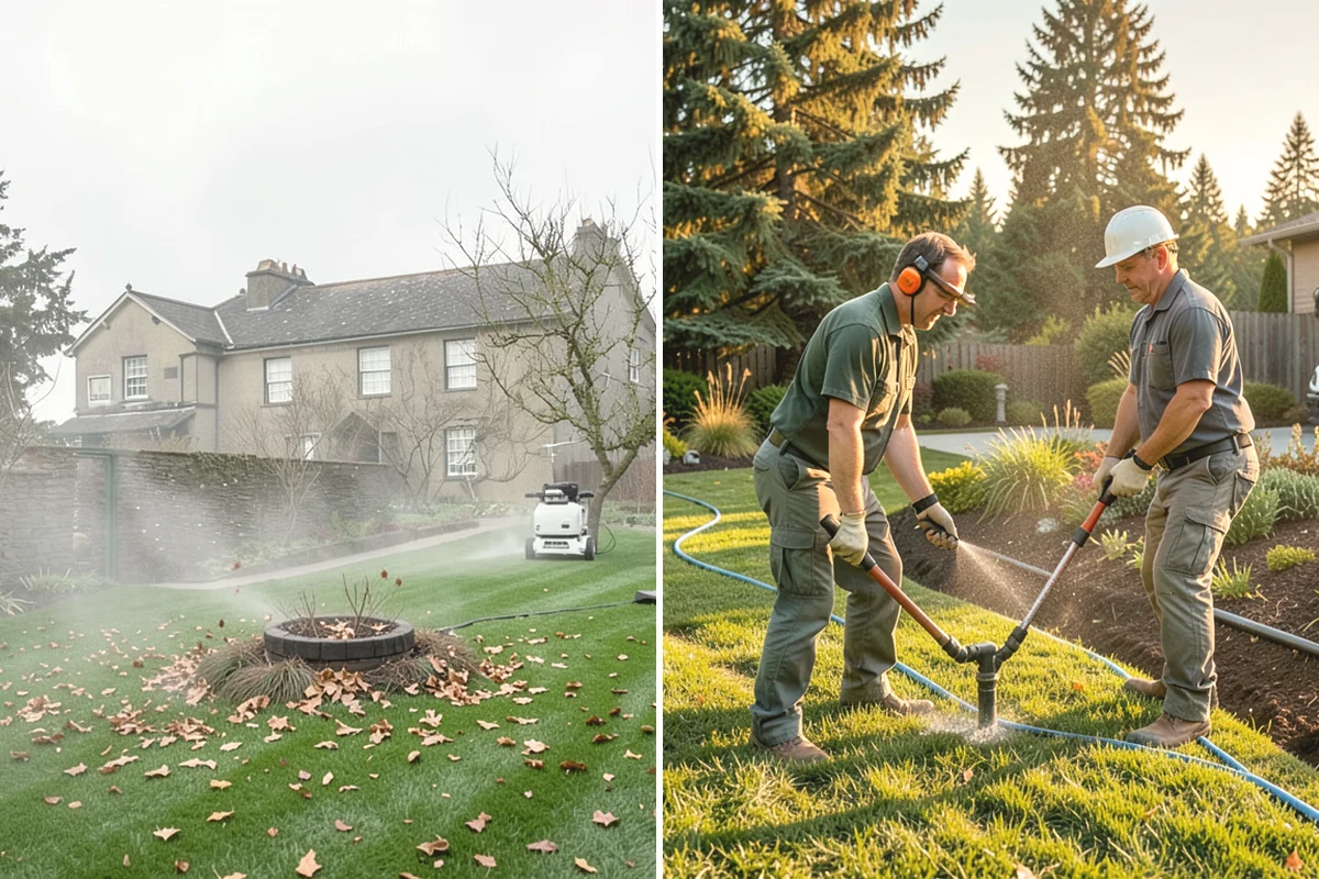 Lawn Cleanup in Ruston, Pierce County, WA - Survey the property and prioritize debris and overgrowth