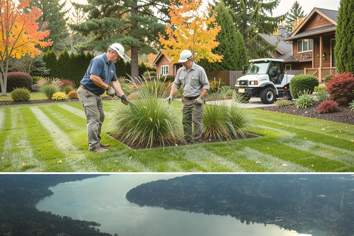 Lawn Cleanup in Sammamish, King County, WA - Spring and fall are the prime windows for a full cleanup, aligning with the Northwest's growth startup and the end-of-season leaf...
