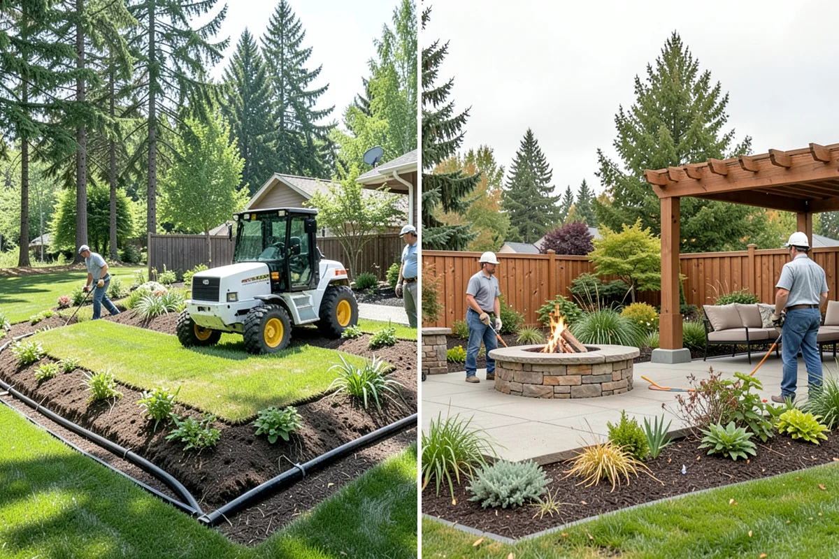 Lawn Cleanup in Seattle, King County, WA - Survey the property and prioritize debris and overgrowth