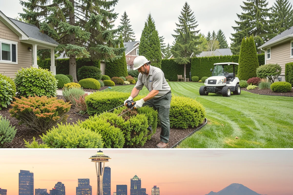 Lawn Cleanup in Seattle, King County, WA - Spring and fall are the prime windows for a full cleanup, aligning with the Northwest's growth startup and the end-of-season leaf...
