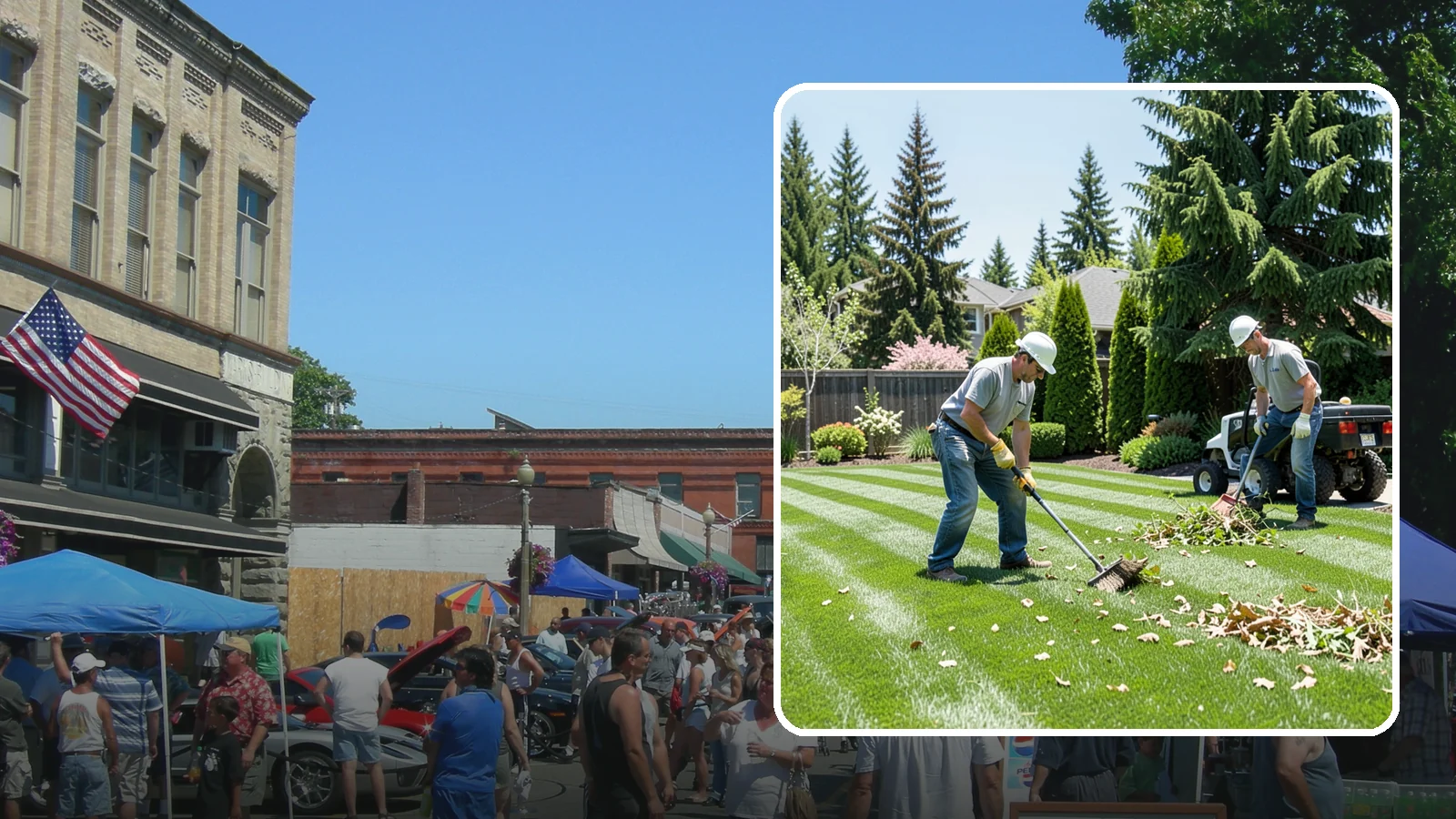 Lawn Cleanup in Snohomish, Snohomish County, WA - Refresh a neglected yard with a full cleanup of leaves, debris, weeds, and overgrowth in a single visit.