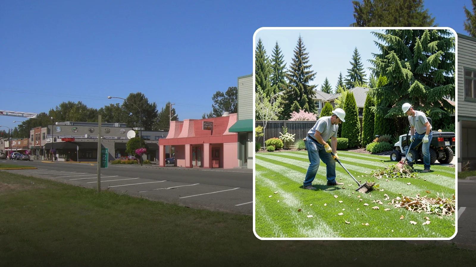 Lawn Cleanup in Snoqualmie, King County, WA - Refresh a neglected yard with a full cleanup of leaves, debris, weeds, and overgrowth in a single visit.