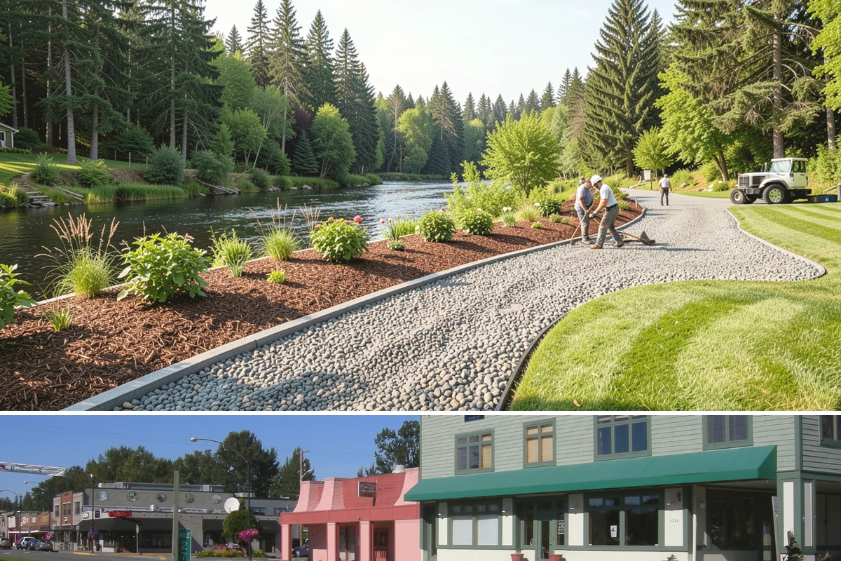 Lawn Cleanup in Snoqualmie, King County, WA - Spring and fall are the prime windows for a full cleanup, aligning with the Northwest's growth startup and the end-of-season leaf...
