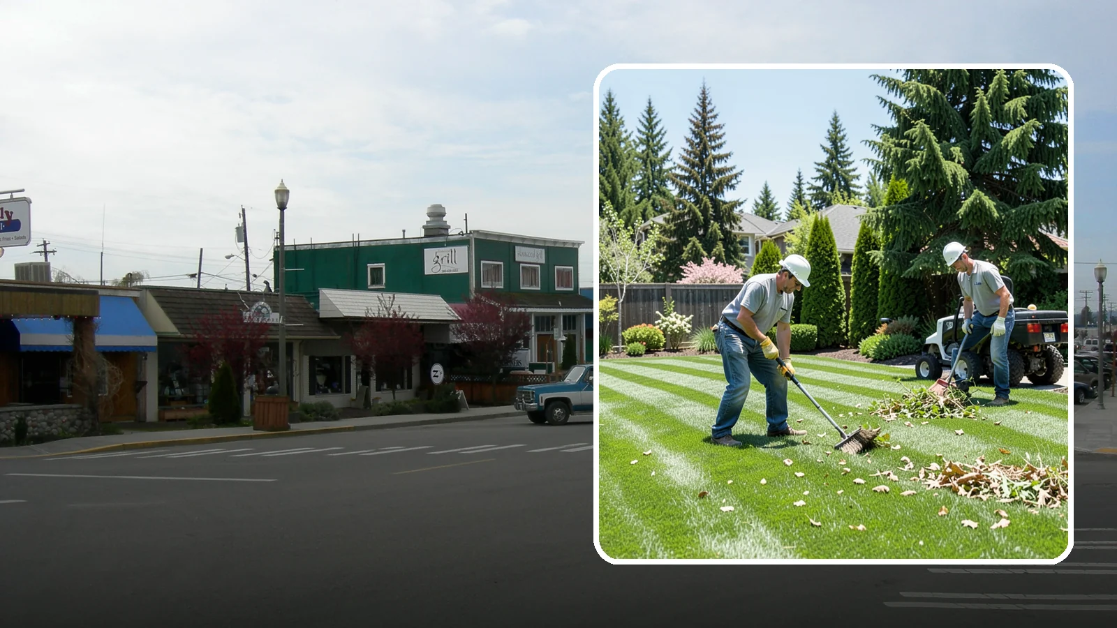Lawn Cleanup in Stanwood, Snohomish County, WA - Refresh a neglected yard with a full cleanup of leaves, debris, weeds, and overgrowth in a single visit.