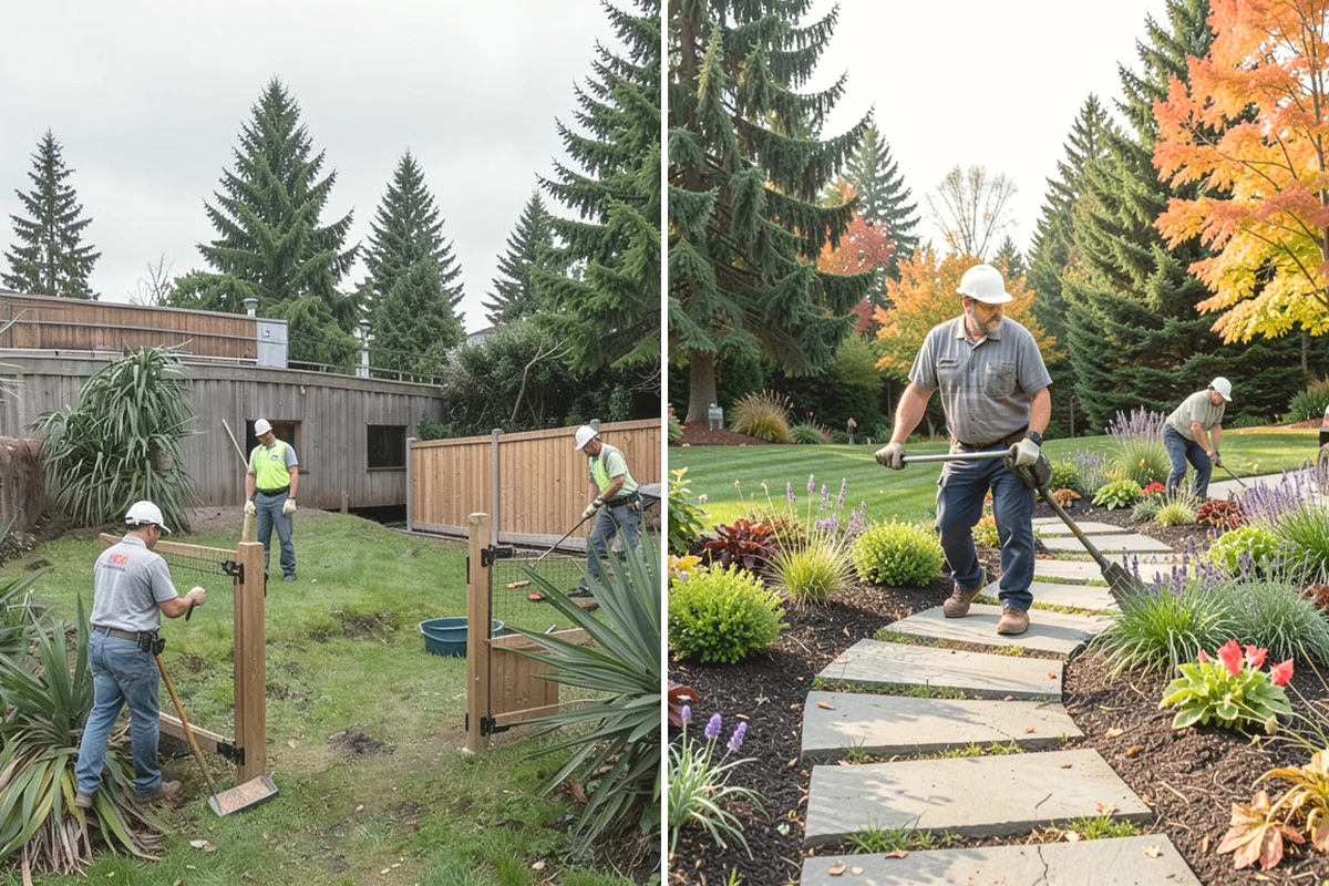 Lawn Cleanup in Steilacoom, Pierce County, WA - Survey the property and prioritize debris and overgrowth