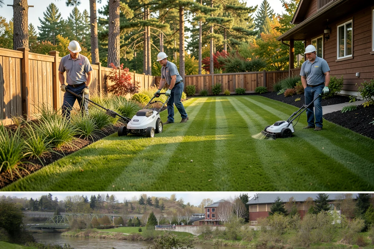 Lawn Cleanup in Tukwila, King County, WA - Spring and fall are the prime windows for a full cleanup, aligning with the Northwest's growth startup and the end-of-season leaf...