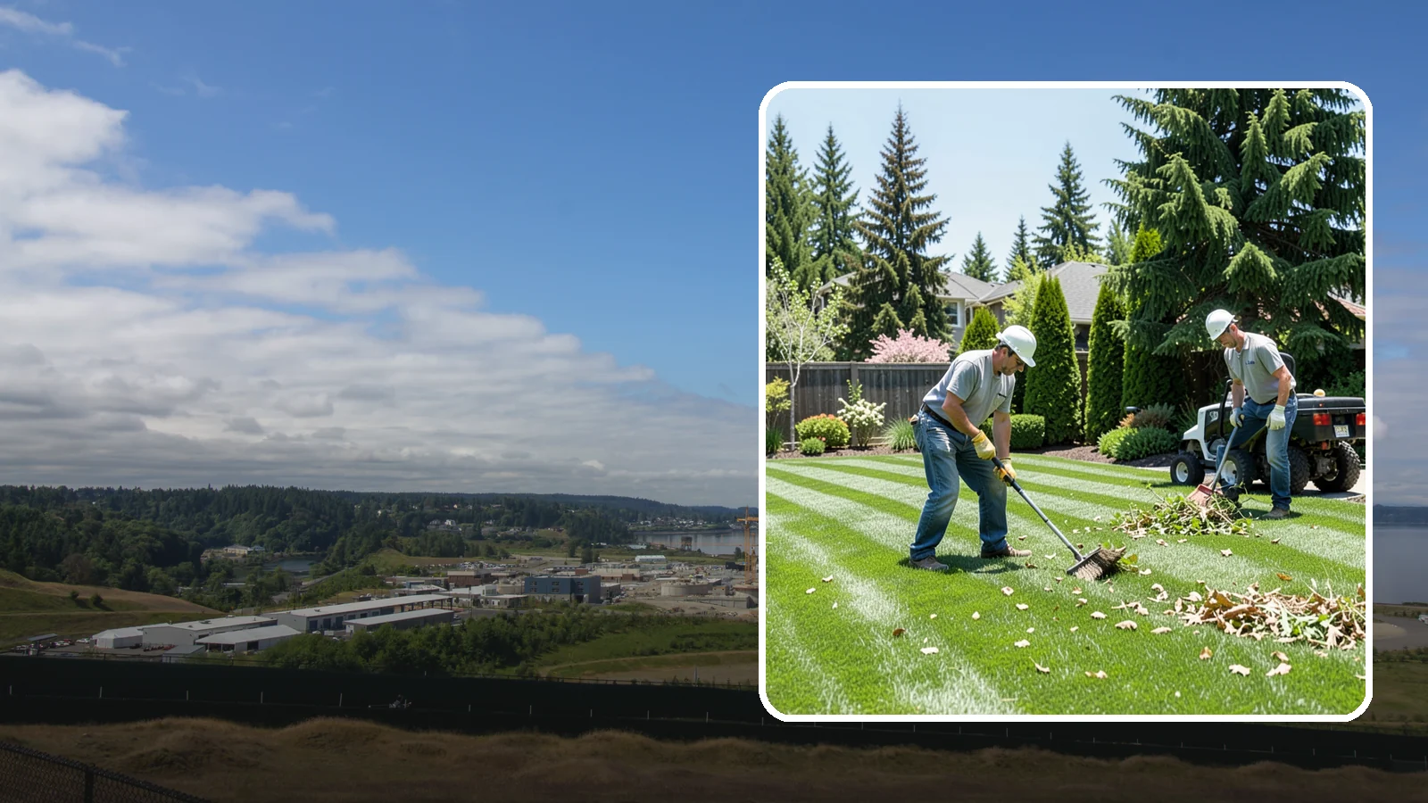 Lawn Cleanup in University Place, Pierce County, WA - Refresh a neglected yard with a full cleanup of leaves, debris, weeds, and overgrowth in a single visit.