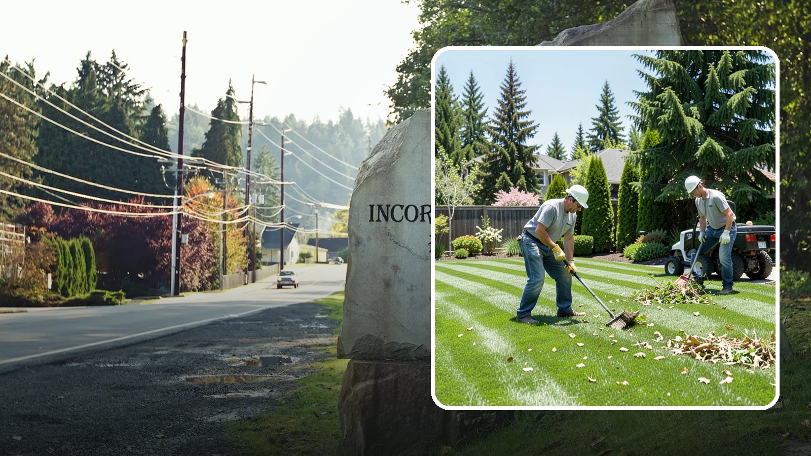 Lawn Cleanup in Wilkeson, Pierce County, WA - Refresh a neglected yard with a full cleanup of leaves, debris, weeds, and overgrowth in a single visit.