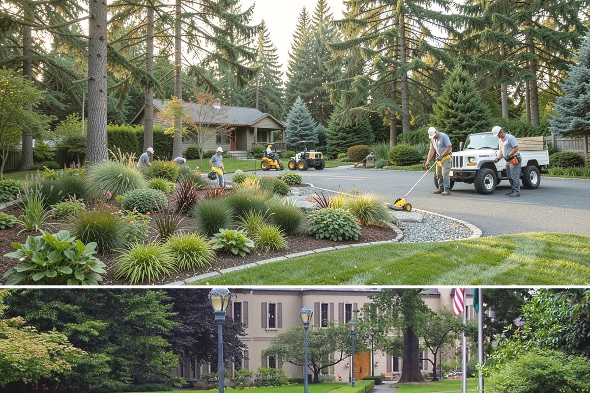 Lawn Cleanup in Woodinville, King County, WA - Spring and fall are the prime windows for a full cleanup, aligning with the Northwest's growth startup and the end-of-season leaf...