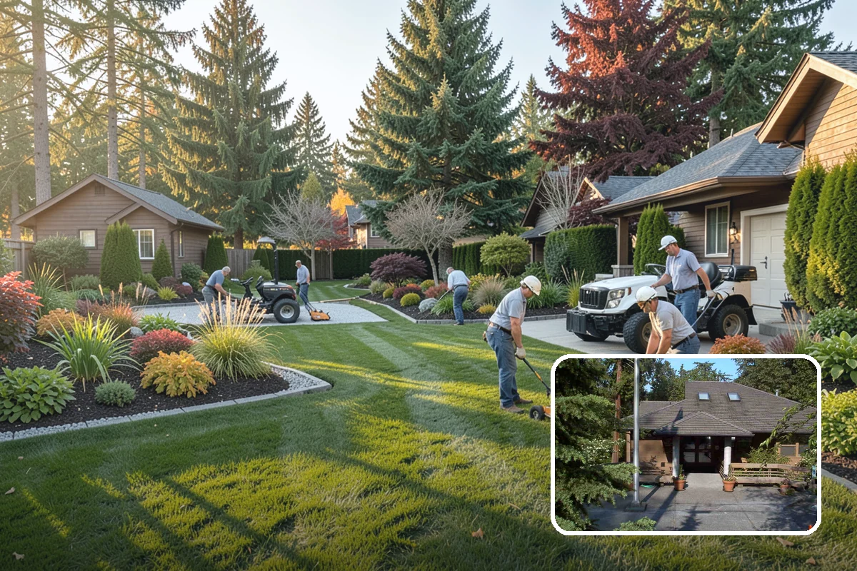 Lawn Cleanup in Yarrow Point, King County, WA - One-visit reset for neglected or seasonal yards