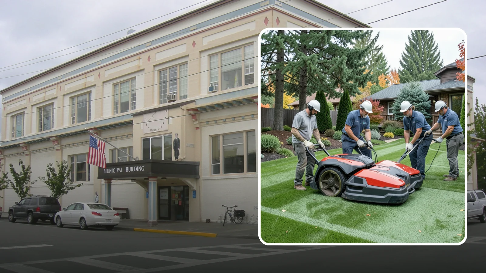 Lawn Dethatching in Anacortes, Skagit County, WA - Dethatching that removes the built-up layer of dead grass smothering your lawn.