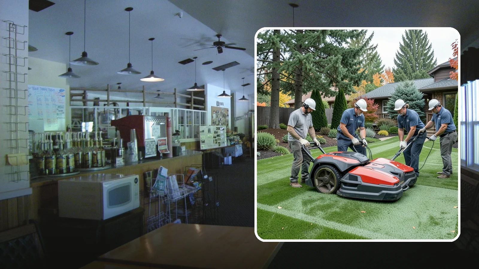 Lawn Dethatching in Black Diamond, King County, WA - Dethatching that removes the built-up layer of dead grass smothering your lawn.