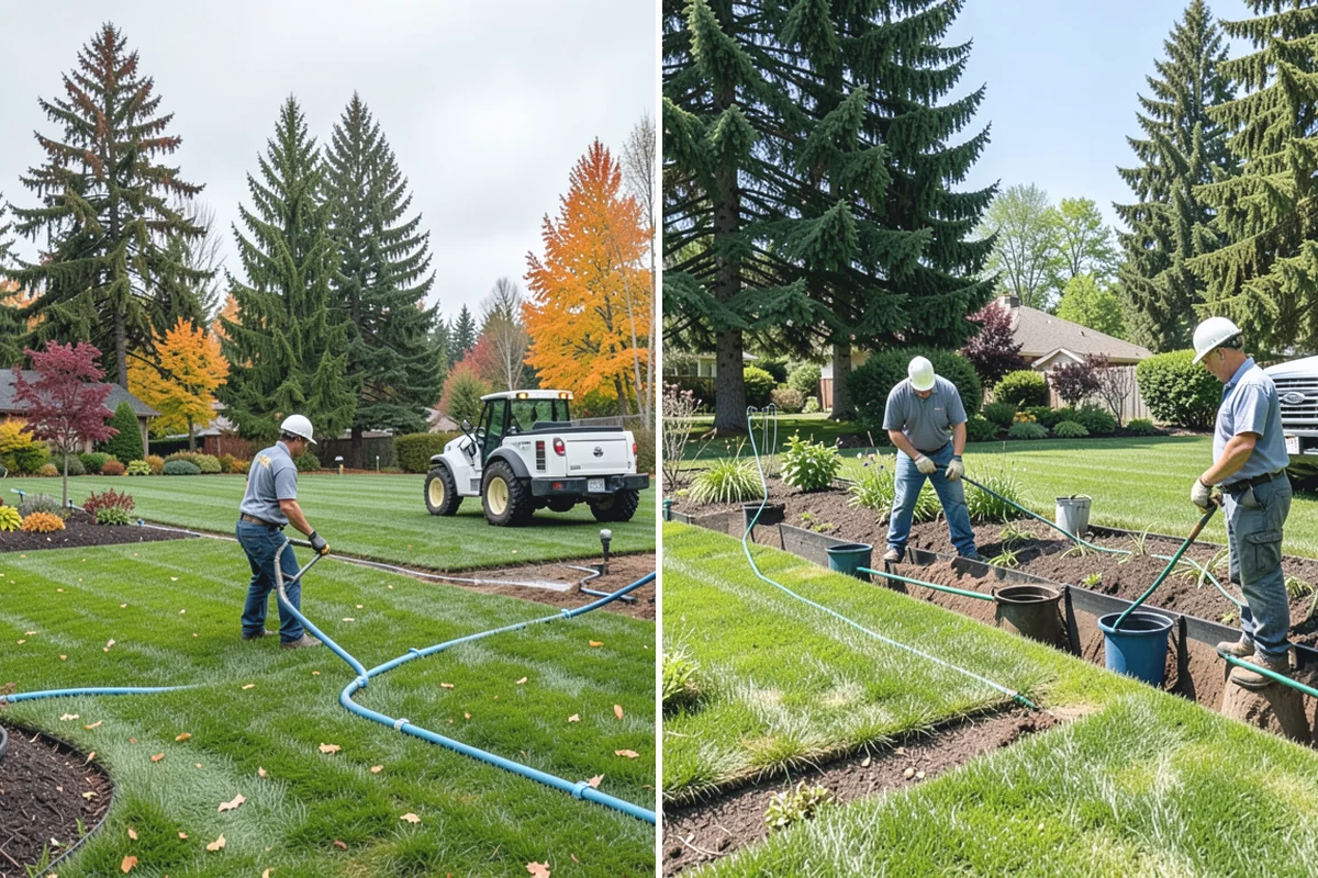 Lawn Dethatching in Bonney Lake, Pierce County, WA - Assess thatch depth to confirm dethatching is needed