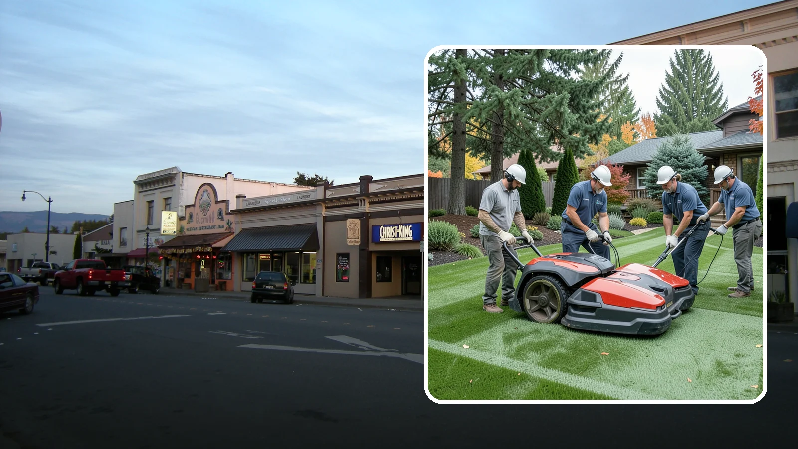 Lawn Dethatching in Burlington, Skagit County, WA - Dethatching that removes the built-up layer of dead grass smothering your lawn.