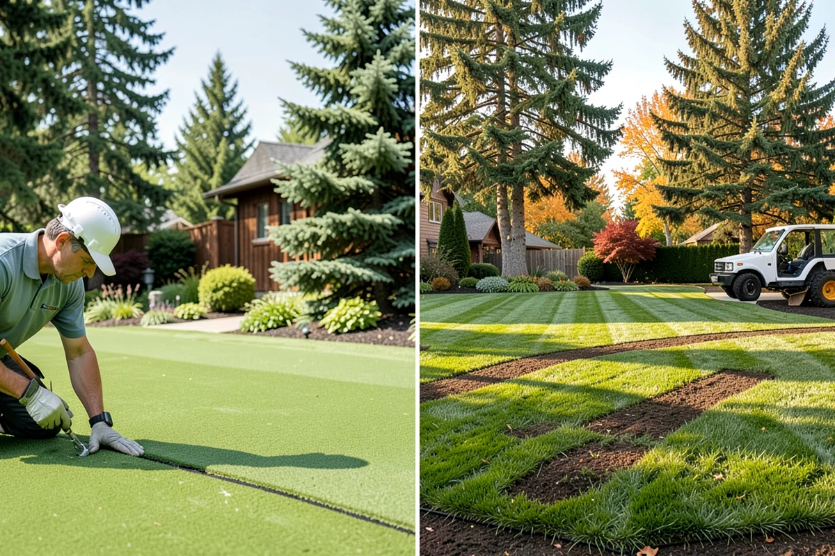 Lawn Dethatching in Clyde Hill, King County, WA - Assess thatch depth to confirm dethatching is needed