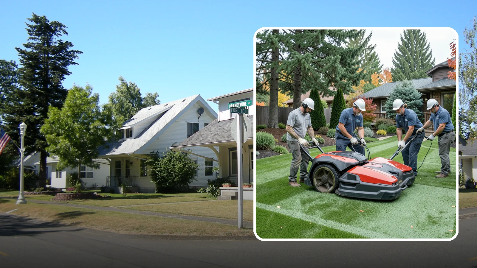 Lawn Dethatching in DuPont, Pierce County, WA - Dethatching that removes the built-up layer of dead grass smothering your lawn.