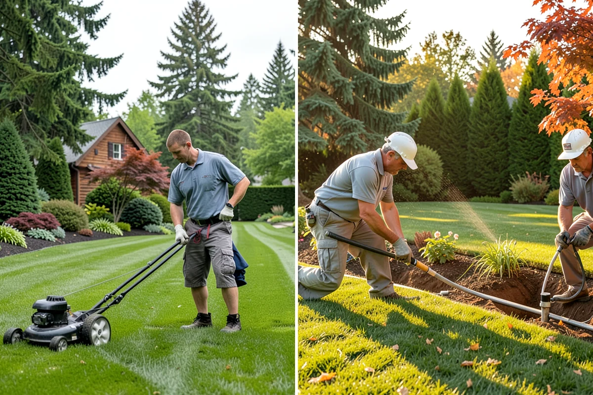 Lawn Dethatching in Everett, Snohomish County, WA - Assess thatch depth to confirm dethatching is needed