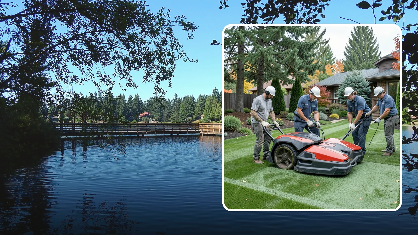 Lawn Dethatching in Federal Way, King County, WA - Dethatching that removes the built-up layer of dead grass smothering your lawn.