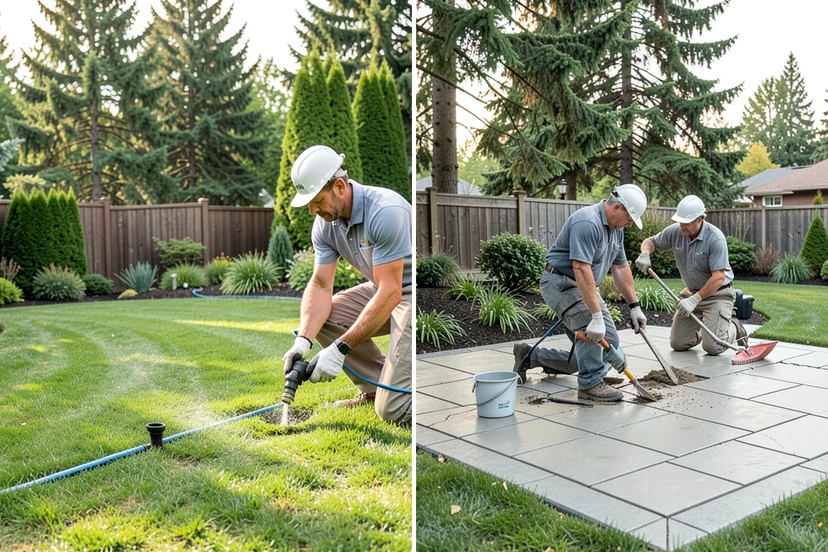 Lawn Dethatching in Federal Way, King County, WA - Assess thatch depth to confirm dethatching is needed