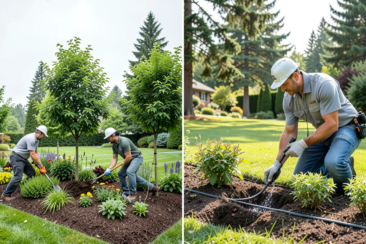 Lawn Dethatching in Gig Harbor, Pierce County, WA - Assess thatch depth to confirm dethatching is needed