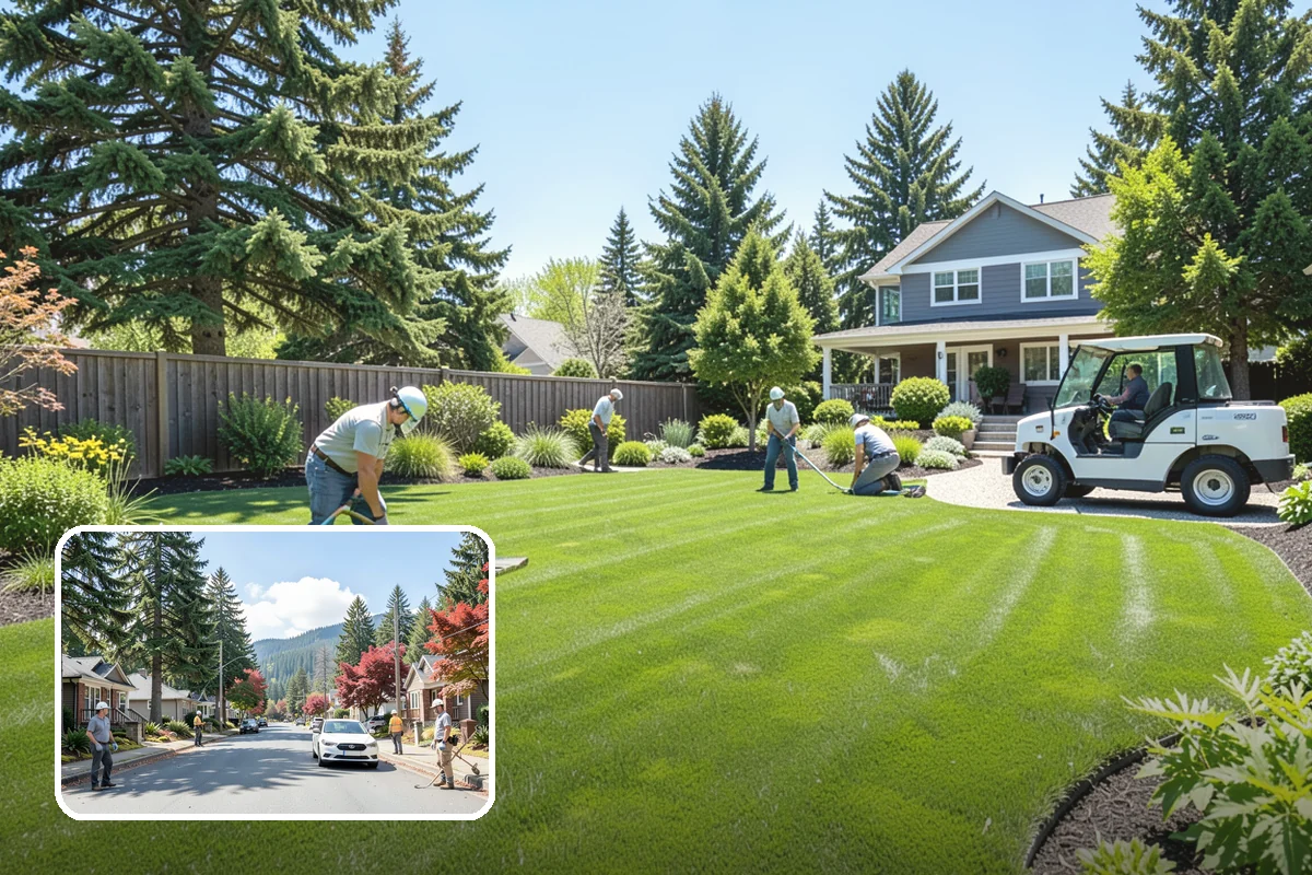 Lawn Dethatching in Hunts Point, King County, WA - Removes the barrier that blocks water and nutrients