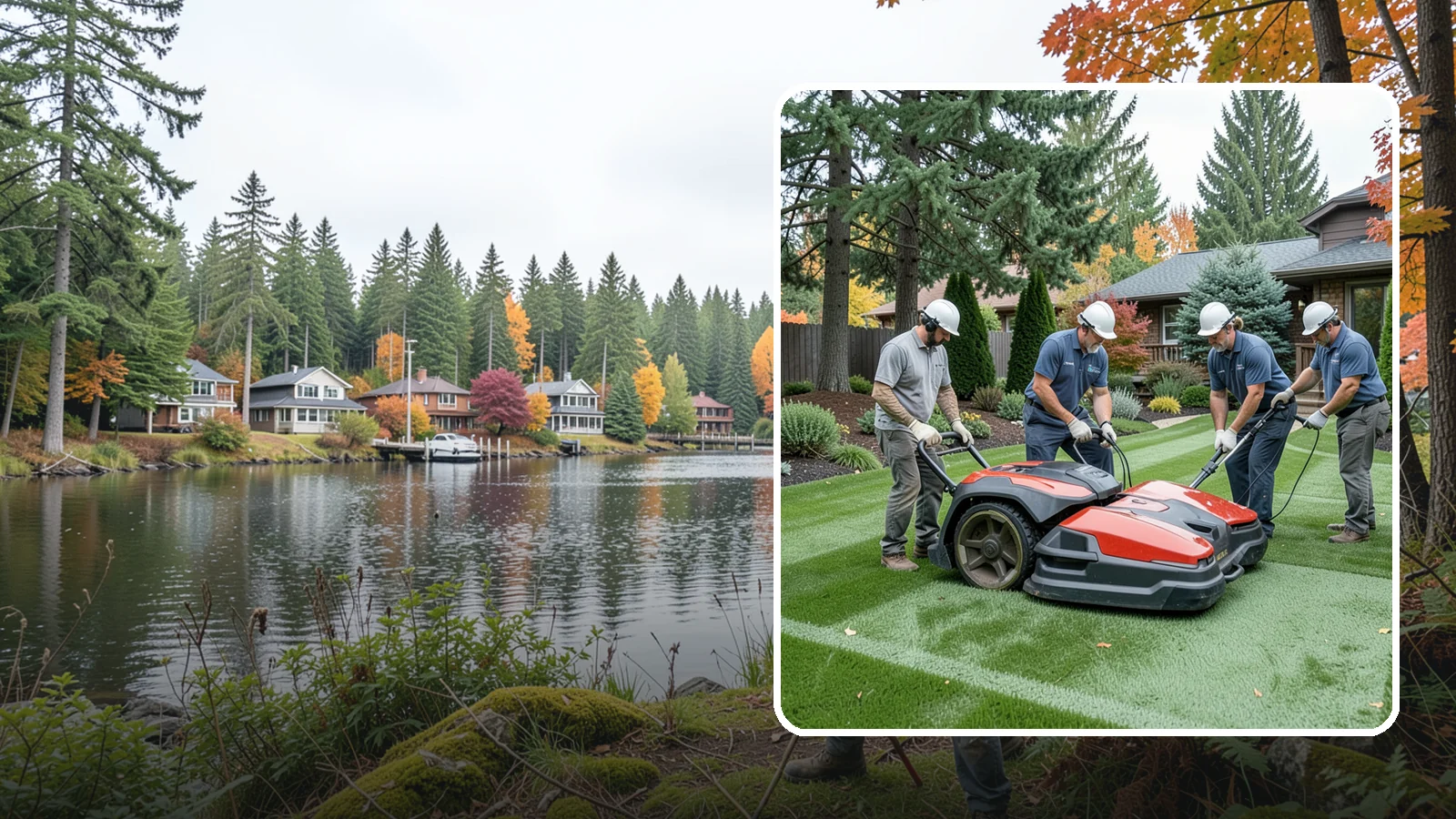 Lawn Dethatching in La Conner, Skagit County, WA - Dethatching that removes the built-up layer of dead grass smothering your lawn.