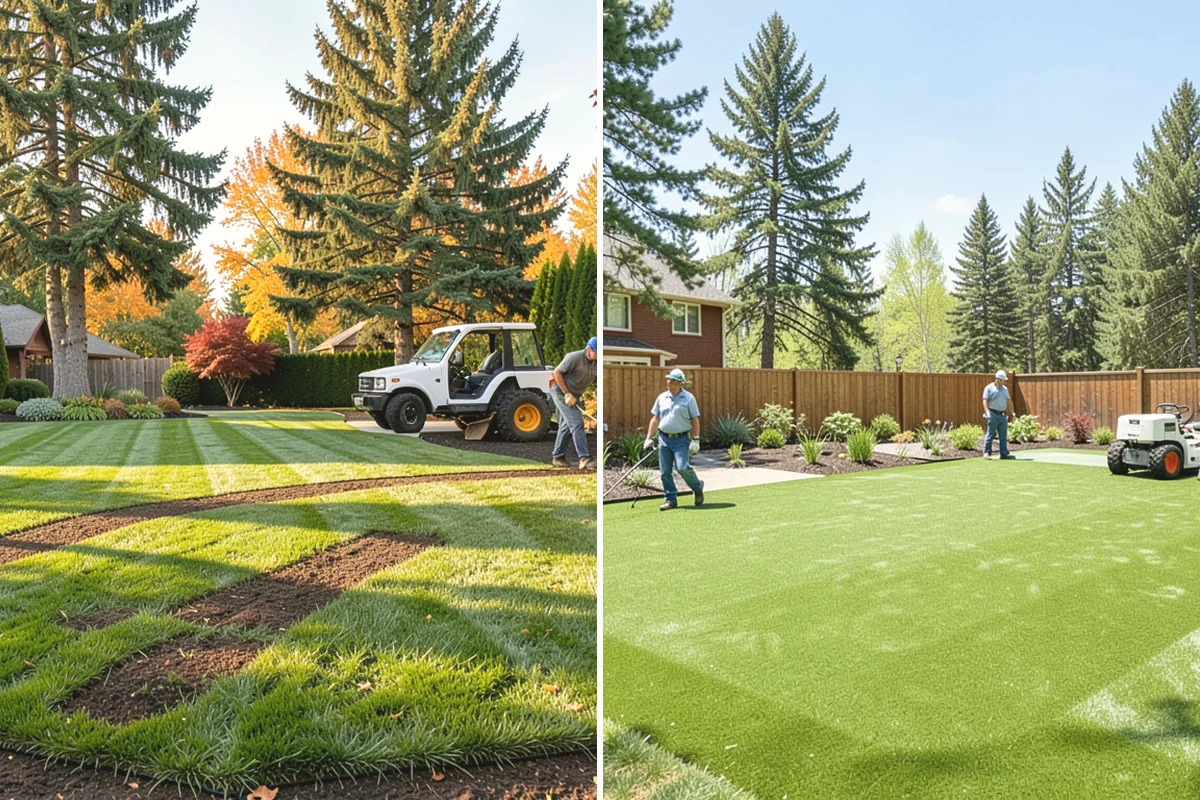 Lawn Dethatching in La Conner, Skagit County, WA - Assess thatch depth to confirm dethatching is needed
