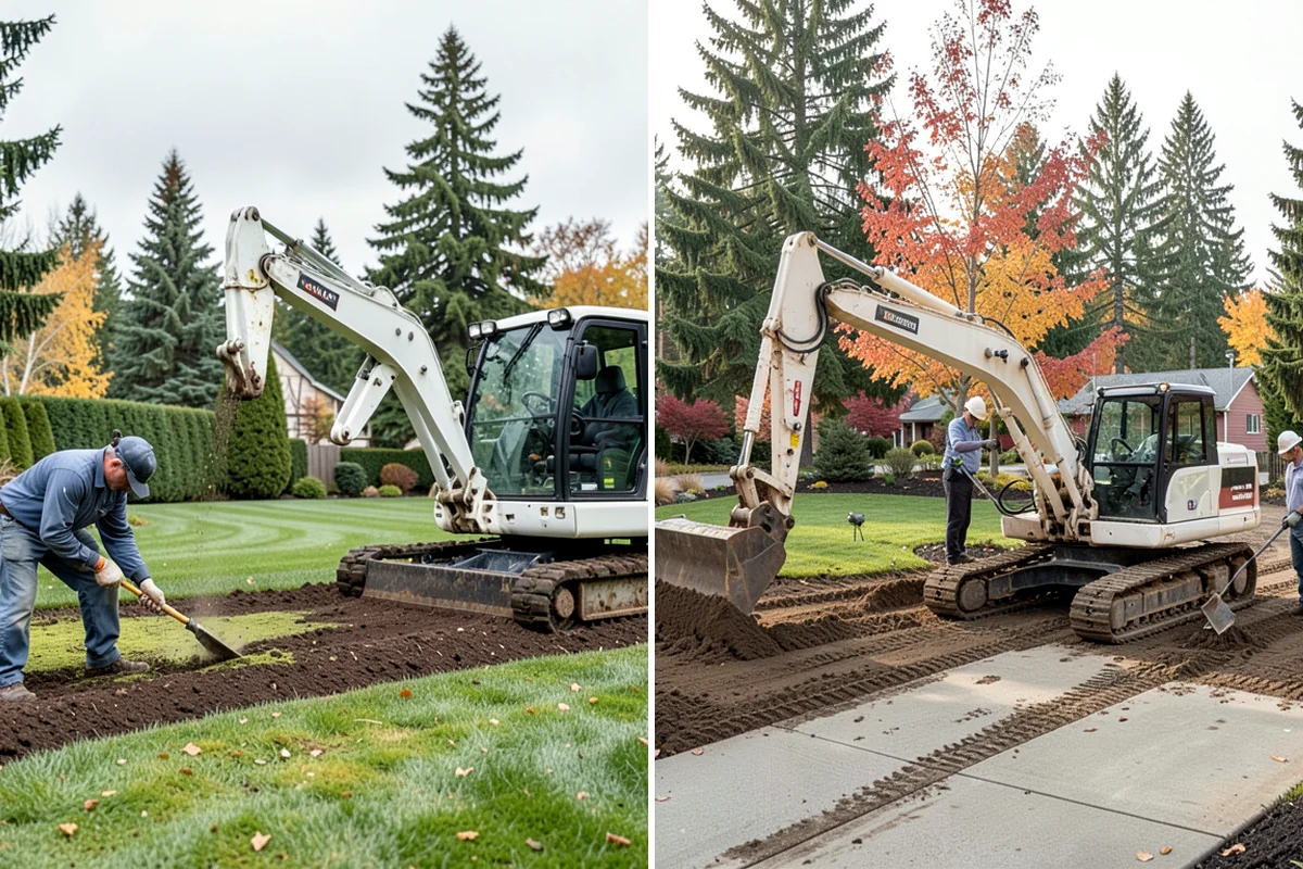 Lawn Dethatching in Lakewood, Pierce County, WA - Assess thatch depth to confirm dethatching is needed