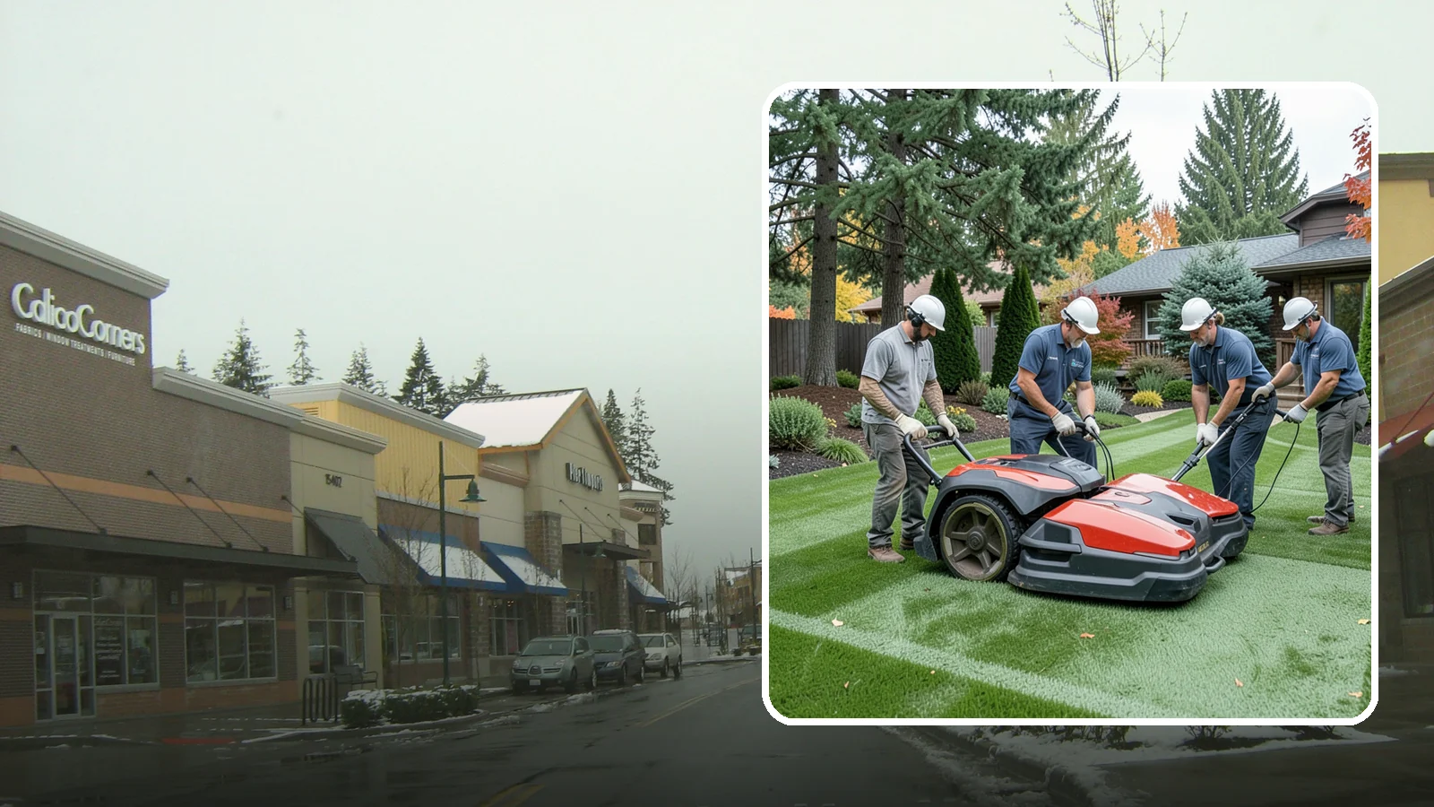 Lawn Dethatching in Mill Creek, Snohomish County, WA - Dethatching that removes the built-up layer of dead grass smothering your lawn.
