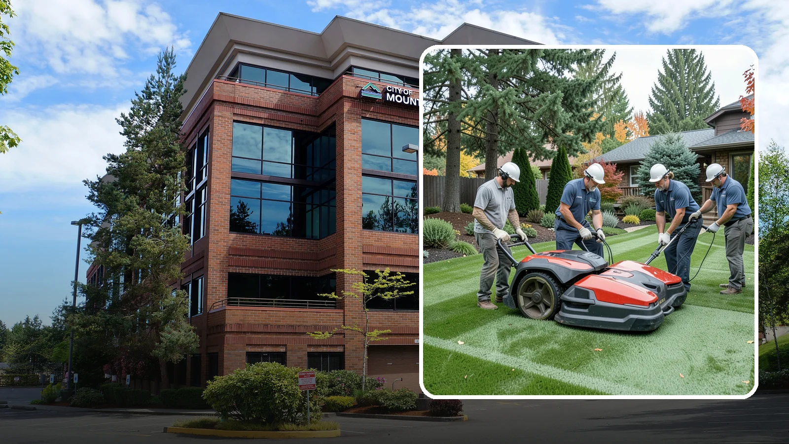 Lawn Dethatching in Mountlake Terrace, Snohomish County, WA - Dethatching that removes the built-up layer of dead grass smothering your lawn.