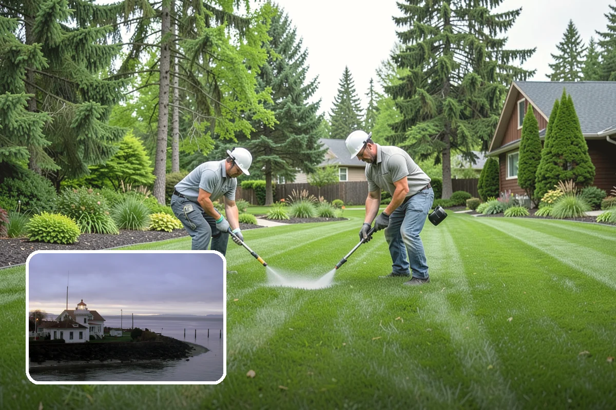 Lawn Dethatching in Mukilteo, Snohomish County, WA - Removes the barrier that blocks water and nutrients