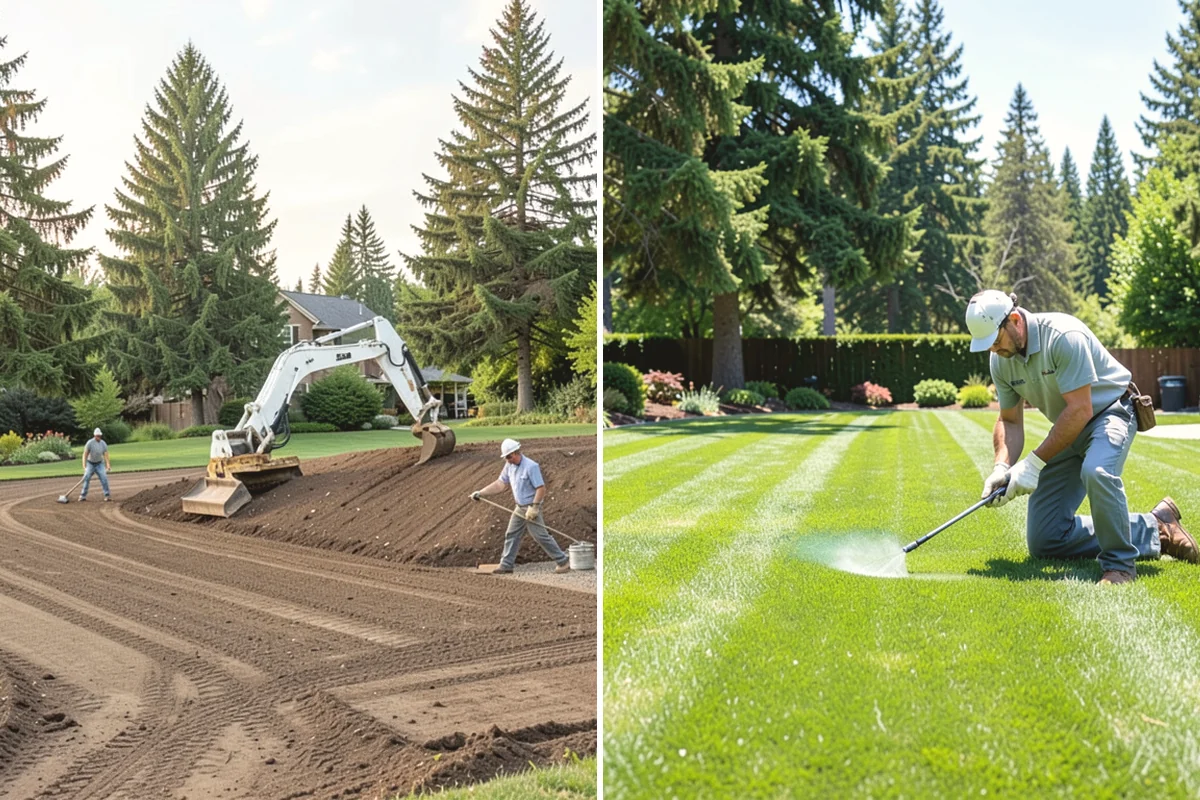 Lawn Dethatching in Ruston, Pierce County, WA - Assess thatch depth to confirm dethatching is needed