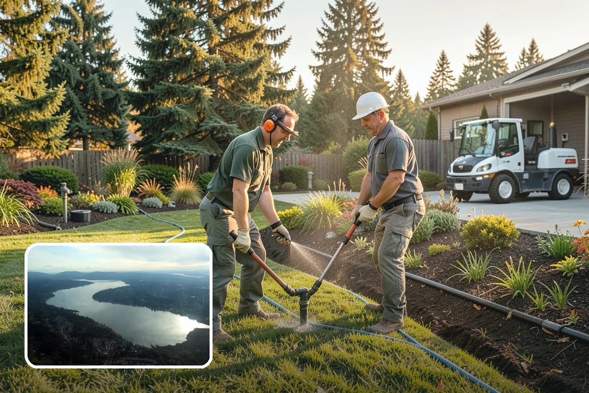 Lawn Dethatching in Sammamish, King County, WA - Removes the barrier that blocks water and nutrients