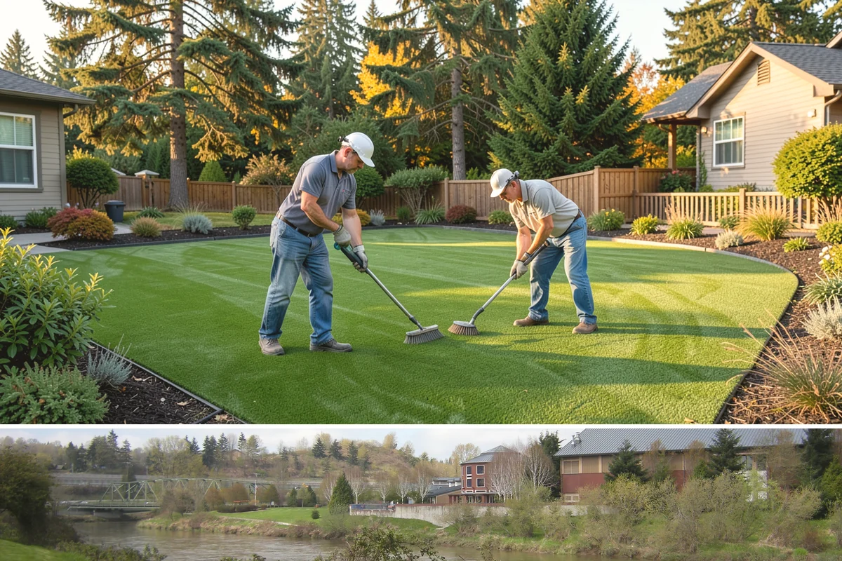Lawn Dethatching in Tukwila, King County, WA - Best in early fall or spring during active growth