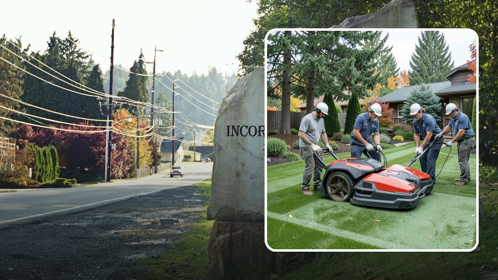 Lawn Dethatching in Wilkeson, Pierce County, WA - Dethatching that removes the built-up layer of dead grass smothering your lawn.