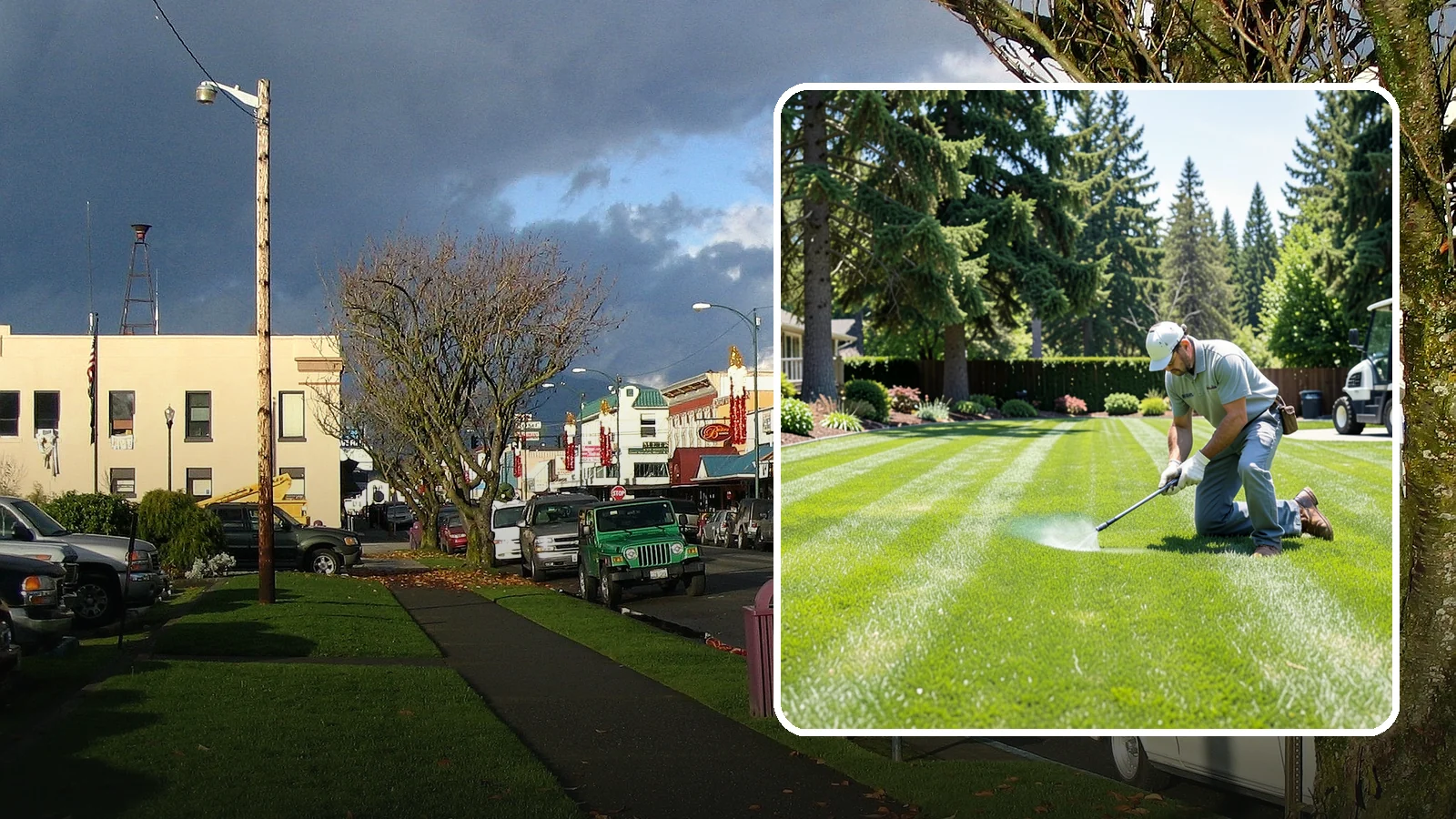 Lawn Disease Treatment in Arlington, Snohomish County, WA - Fungus and disease treatment that stops spreading lawn damage and restores healthy turf.