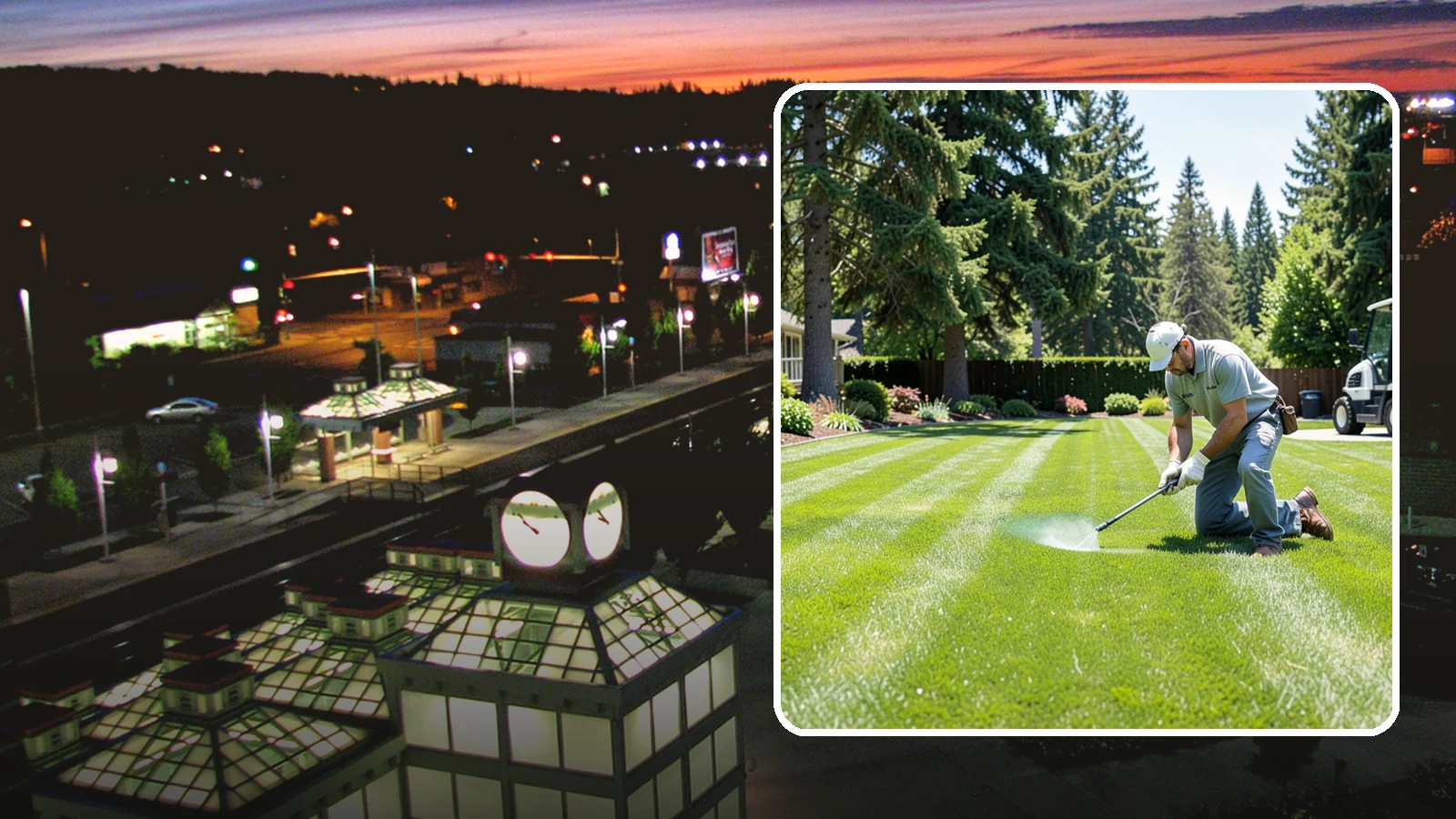 Lawn Disease Treatment in Auburn, King County, WA - Fungus and disease treatment that stops spreading lawn damage and restores healthy turf.