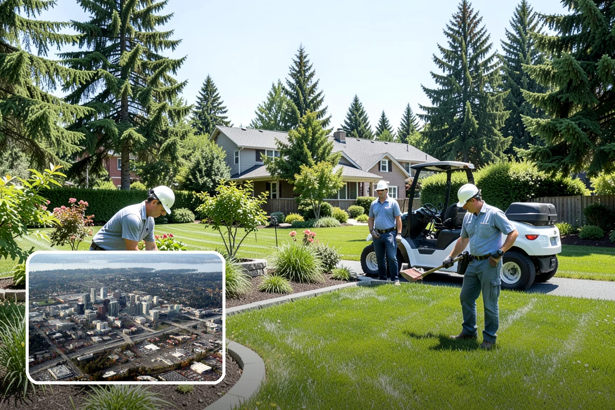 Lawn Disease Treatment in Bellevue, King County, WA - Diagnoses the specific disease correctly