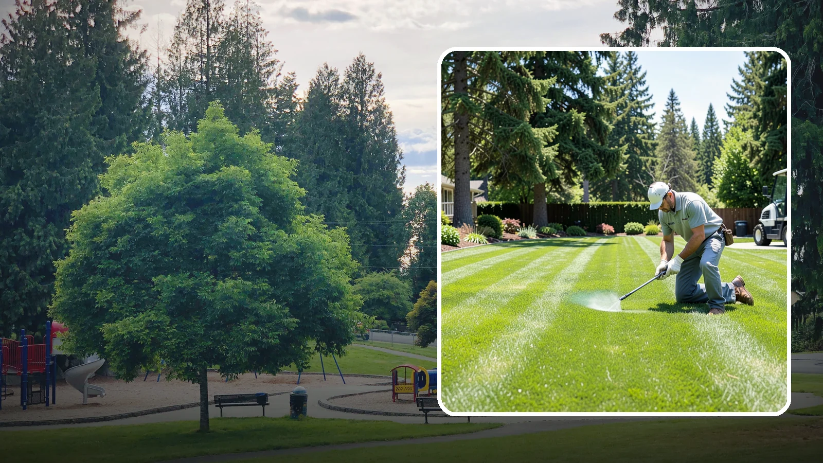 Lawn Disease Treatment in Bonney Lake, Pierce County, WA - Fungus and disease treatment that stops spreading lawn damage and restores healthy turf.