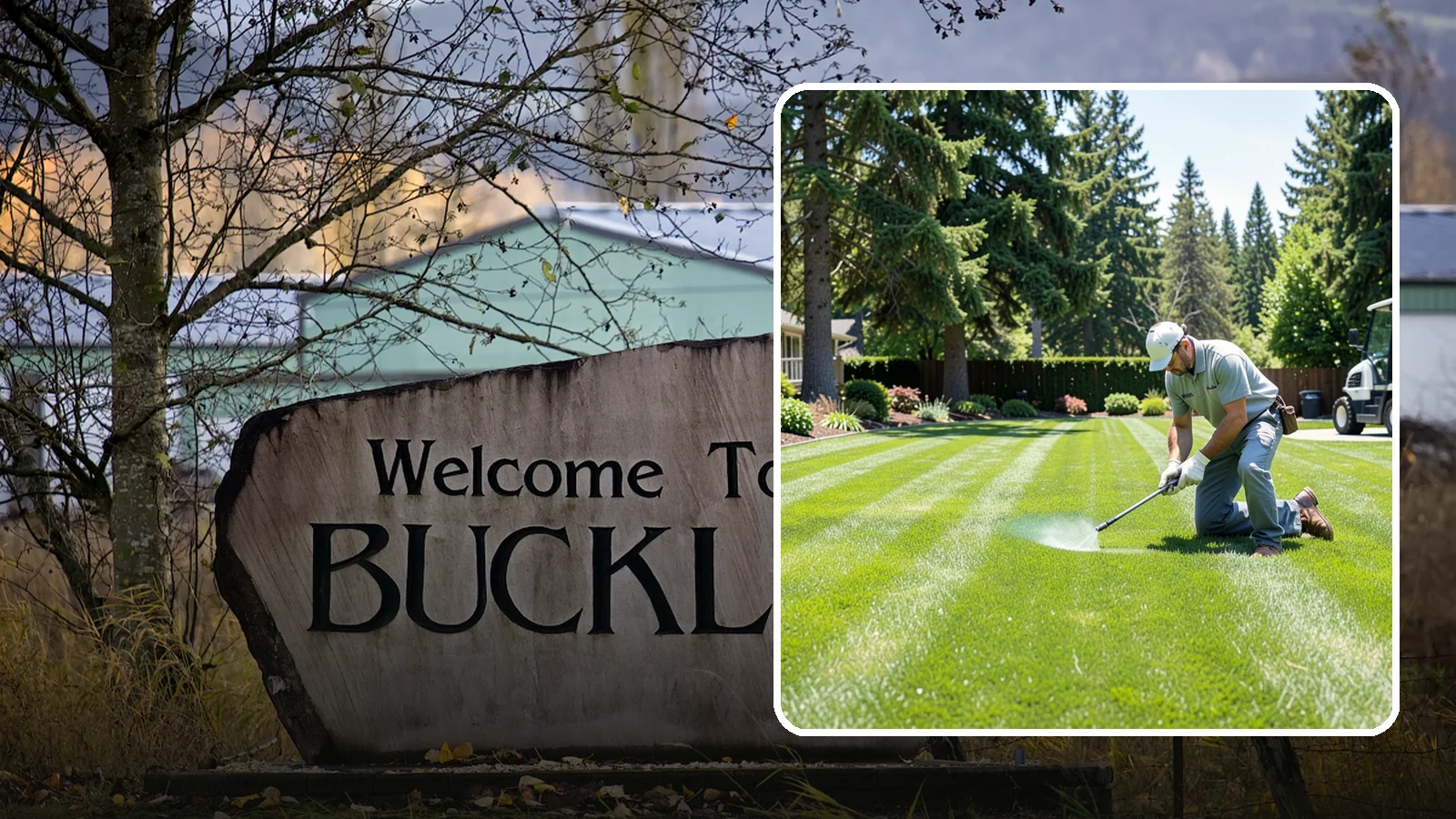 Lawn Disease Treatment in Buckley, Pierce County, WA - Fungus and disease treatment that stops spreading lawn damage and restores healthy turf.